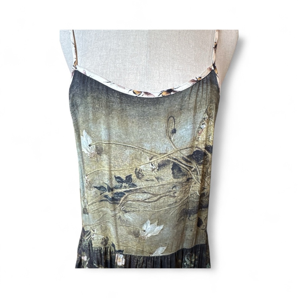 Bohemian Floral Maxi Dress - Picture 5 of 6